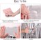 2 Pack 3.3x8.2 Feet Silver Foil Fringe Backdrop Curtains, Tinsel Streamers Birthday Party Decorations, Fringe Backdrop for Graduation, Baby Shower, Happy New Year, Disco Party